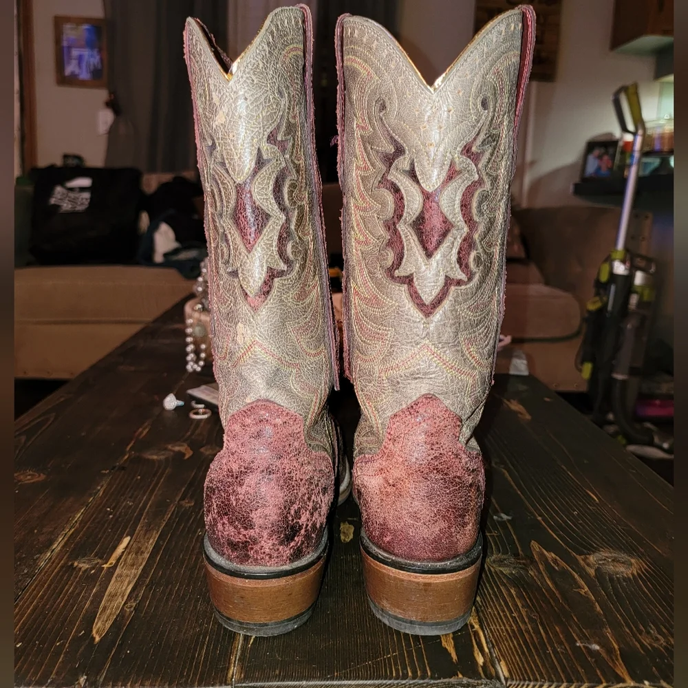 Women's cowboy boots - Picture 3 of 5